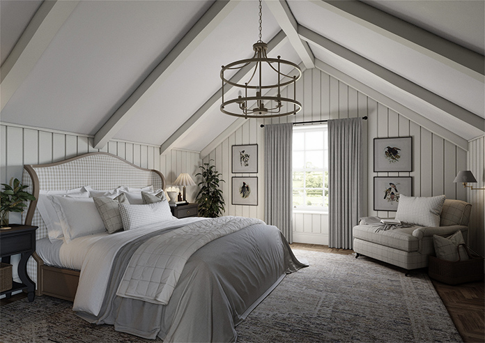 Genoa Faux Silk (Blackout), Silver Shimmer - Made to Measure Curtains - Image 7